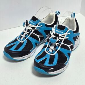 Speedo Womens Hydro Comfort 3.0 Water Shoe Sneaker Womens Sz 9 Blue Black